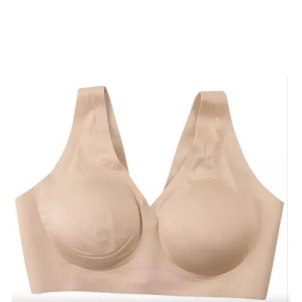 Vanity Fair Wirelree Bra Beyond Comfort Easy Pullover Size S 72202 Beige - Picture 2 of 9